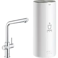 GROHE Red Keukenkraan met L-uitloop en Kokend Water Boiler