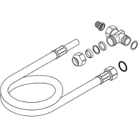 Villeroy & Boch Viclean aansluitset voor inbouwreservoir v9908400