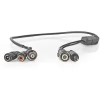 Nedis Video-/voedingsbalun met 8P8C (RJ45) Connector en BNC/Voedingskabel - Paar - CV041