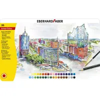 Eberhard Faber aquarelpotlood - Artist Color - 36 stuks - metaaletui - EF-516036