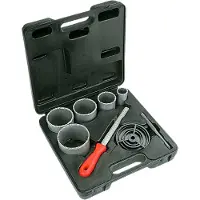 Verto Gatenzagen, Tungsten beton gatenzaagset 5 st. 32, 43, 53, 67, 83 mm (T60H900) (32, 43, 53, 67, 83 mm)