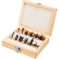 Verto Serie - Widia Frees Set - 12 Delig - 8 mm Schacht