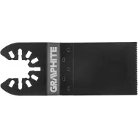 Graphite multitool metaal zaagblad 34mm universele aansluiting, bi-metaal, 8% cobalt, verbeterde kwaliteit