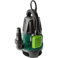 Verto 52G441, zwart, groen, 7500 liter per uur, 5 meter, 5 meter, 10 meter, 400 watt