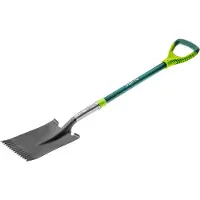 Verto Steekschep - Spade T-REX verharde kartel. Metalen / glasvezel steel. Recht blad.
