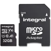 Integral microSDHC geheugenkaart, 32 GB