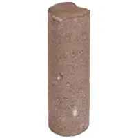 Gardenlux 25 stuks! Palissaden bruin 8x25 cm