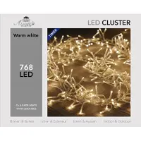 Intratuin Clusterverlichting Met 768 Lampjes Warm Wit 4,5 M