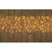 Anna's Collection Gordijnverlichting buiten 500 cm x 50 cm | Warm wit | 1000 lampjes