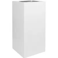 Pottery Pots Bloempot Essential Bouvy L Glossy White 40 x 40 x 80 cm