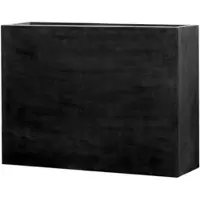 Pottery Pots Bloempot Natural Jort Slim L Black 124 x 33,5 x 90 cm