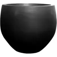 Pottery Pots Bloempot Natural Jumbo Orb S Black 87 x 73 cm