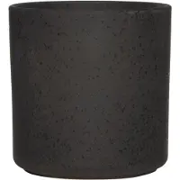 Hakbijl Glass Hakbijl Keramiek Cilindervaas Zwart