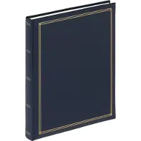 Walther design SK-124-L Monza - Zelfklevend album - Formaat 26 x 30 cm - Blauw