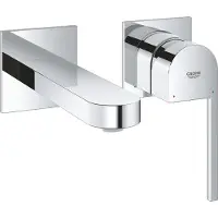 GROHE Plus waterbesparende afbouwdeel voor wandkraan M-size met sprong 14.7cm chroom 29303003