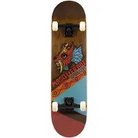 Nijdam Skateboard - Masquerade Brigade - 79 Cm - Donkerrood