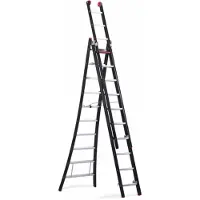 Altrex Nevada NZR 3094 Reformladder - Aluminium - 3 X 14 Sporten - Max. Werkhoogte 10,1m