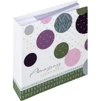 Walther design ME-485-A Amazing Memories - Memo insteekalbum - Formaat 20 x 20 cm - 200 foto's 9 x 13 cm - Groen