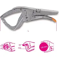 Beta Griptang met extra lange bekken en grote bekbreedte, dubbel verstelbaar 1051XL - 010510140