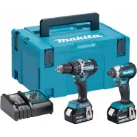 Makita Elektrowerktuigset DDF484 + DTD153 (2x 5,0 Ah) - DLX2180TJ