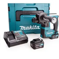 Makita Perforator SDS Plus 12V CXT HR140DSMJ, lithium-ion accu, 4 Ah, 14 mm