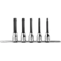 Facom set van 5 schroevendraaierdoppen met meervoudige vertanding xzn 1/2" - SV.J5