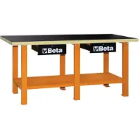 Beta Werkbank met houten blad C56W-G - 056000252