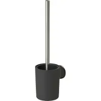 Tiger Tune Toiletborstel Met Houder Rvs Geborsteld / Zwart