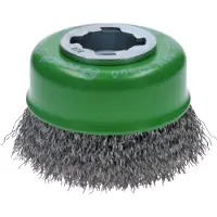 Bosch Powertools 2608620728 X-Lock Komstaalborstel met gegolfde draad - RVS - 0,3 x 75mm