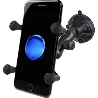 Ram Mounts Unpd RAM Mnt W Suction RAM, Smartphonehouder, Zwart