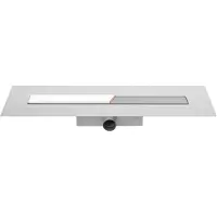 Easy drain Compact 50 Modulo Stone Douchegoot met waterslot 50 80 cm RVS
