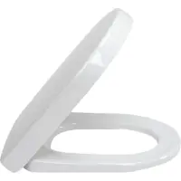 Villeroy & Boch Subway 2.0 closetzitting met deksel met quickrelease Wit