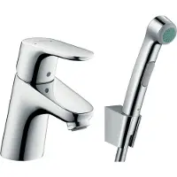 Hansgrohe Focus 70 bidetkraan met handdouche Chroom