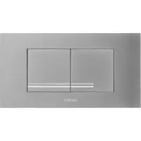 Wisa Kantos kantos bedieningsplaat dualflush Mat Chroom