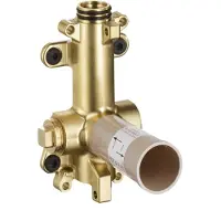Hansgrohe Douchesystemen, Basisopbouw AXOR STARCK voor inbouwdouchemodule 12x12