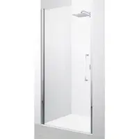 Novellini Young 2.0 1B draaideur voor nis 87/91x200cm chroom/helder