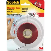 3M Montageband Scotch-fix - Transparant - 5m X 19mm