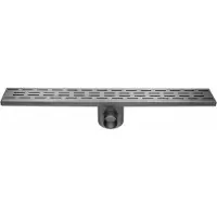 Easy drain Easydrain Fixt 50 afvoergoot 9,8 x 80 cm m/zijuitl. RVS