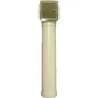 Etsero Roll-up closetrollen dispenser 13.7x77x13.5cm v. maximaal 6 rollen RVS gepolijst