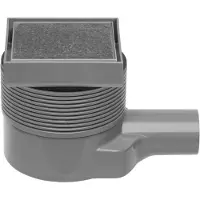 Easy drain Douchegoot aqua 10x10 cm rooster tegel msi-6