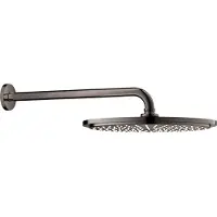 GROHE Rainshower Hoofddoucheset 310 - Douchekop - Hard graphite (antraciet glanzend)