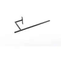 Vasco Niva lange beugel 44cm zwart ral 9005 118371100009005