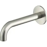 Hotbath Archie inbouw muuruitloop 15cm RVS