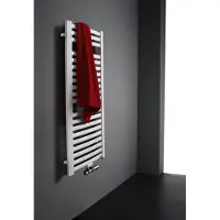 Instamat Milano Badkamerradiator 122x75,5cm - Wit - Staal - Verwarming, Radiatoren, Verticale Radiatoren