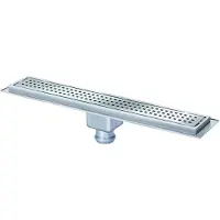 Van den berg afvoergoot 60cm met flens onderafvoer 50 mm RVS