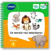 Vtech MagiBook Activiteitenboek - De Wereld van Babydieren - Educatief Speelgoed - Niveau 1 - 2 tot 5 Jaar