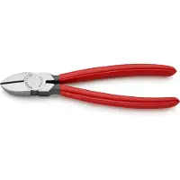Knipex 70 01 180 Zijsnijtang Gepolijst/kunststof 180mm