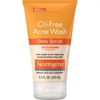 Neutrogena Gezichtsscrub Dagelijks Gebruik Acnebestrijdend Olievrij 124 ml