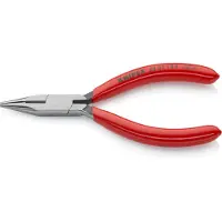 Knipex 25 01 125 Platte rondbektang Elektronica en fijnmechanica Recht Vanadium elektrostaal 125 mm