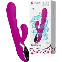 OEM Pretty Love - Crazy / Passion Oplaadbare Rabbit Vibrator
